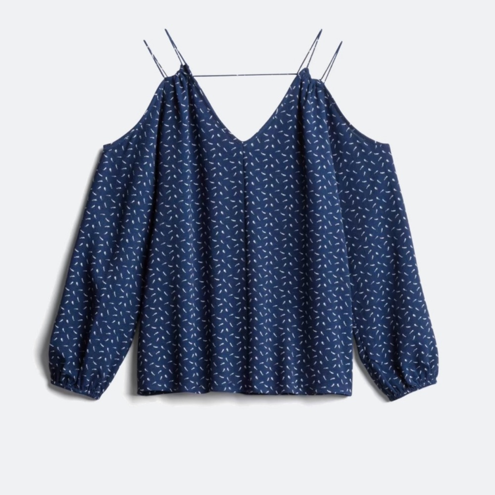 Papermoon Bariel Cold Shoulder Blouse